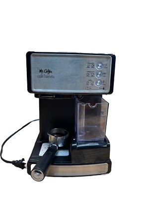 Mr. Coffee Café Barista 1040W Coffee Maker - Stainless Steel BVMC-ECM1000 READ