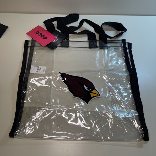 Cordini Arizona Cardinals, mini casco (senza scatola) e set borsa trasparente - Foto 2 di 6