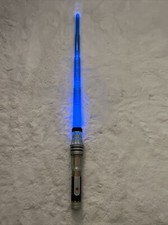 2007 LFL Hasbro Star Wars Blue Lightsaber Retractable 39" Anakin Skywalker C086D