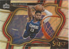 2023-24 Panini Select Paul George Silver Prizm SP 