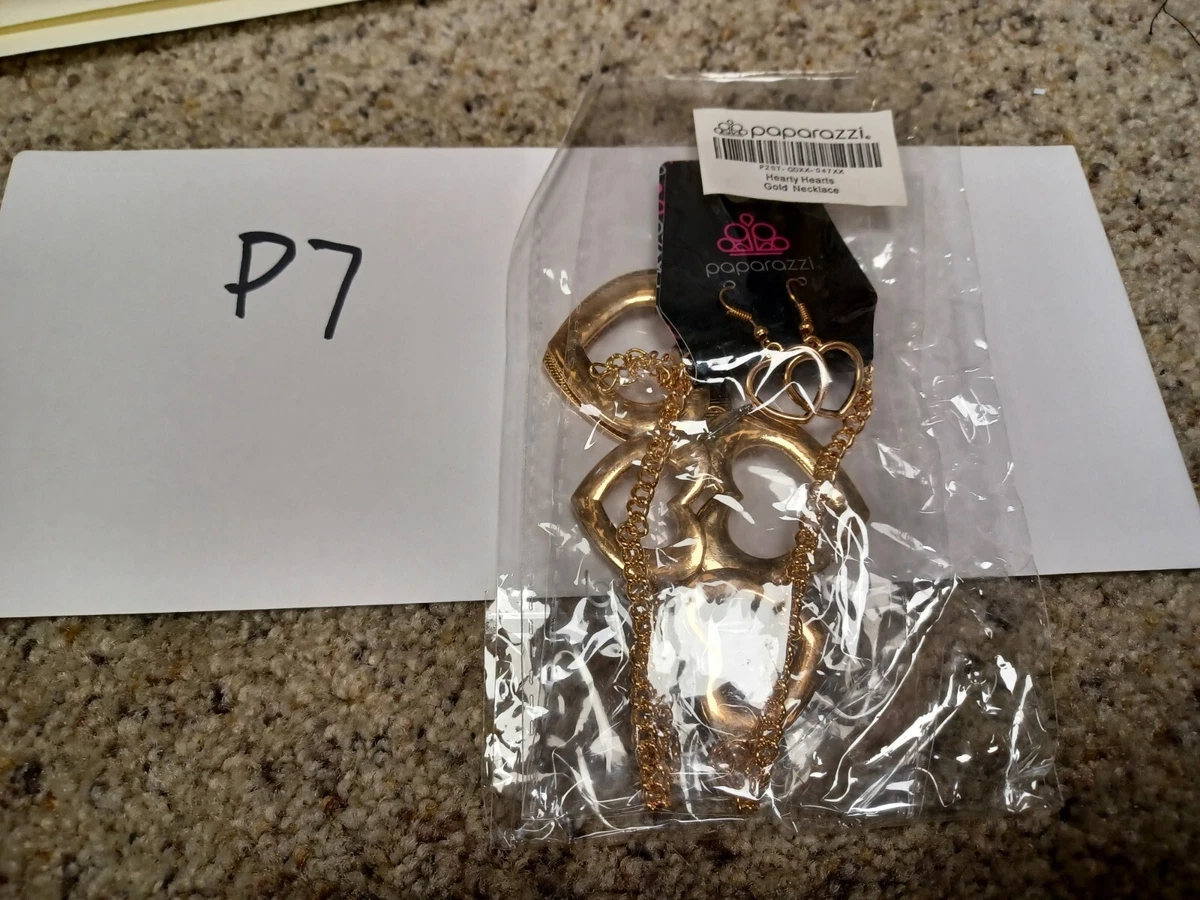 Hearty hearts sale gold paparazzi