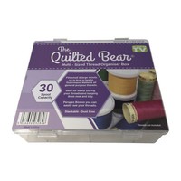 Der StüLle-BäRen-Multi-GrößE-Faden-Organizer Box 30 Spool