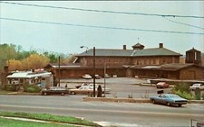 Canaan, Connecticut - Collins Diner, Restaurant railroad - Vintage CT Postcard