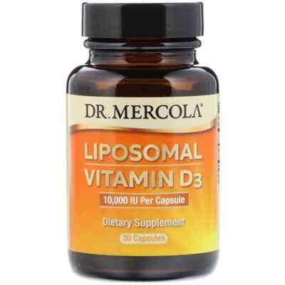 Dr. Mercola Liposomal Vitamin D3 Capsules - 30 Count