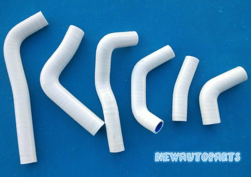 YELLOW Silicone Radiator Hose For 2002-2004 Honda CRF450 CRF 450 R 2003 2004 - Foto 4 di 9