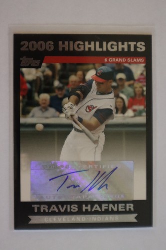 2007 Topps - 2006 Highlights Autograph Travis Hafner Auto #HATH