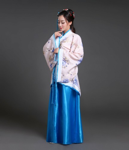 Disfraz Tradicional Antiguo Chino Mujer Dinastía Tang Vestido Hada Hanfu Juegos con disfraces - Imagen 37 de 44