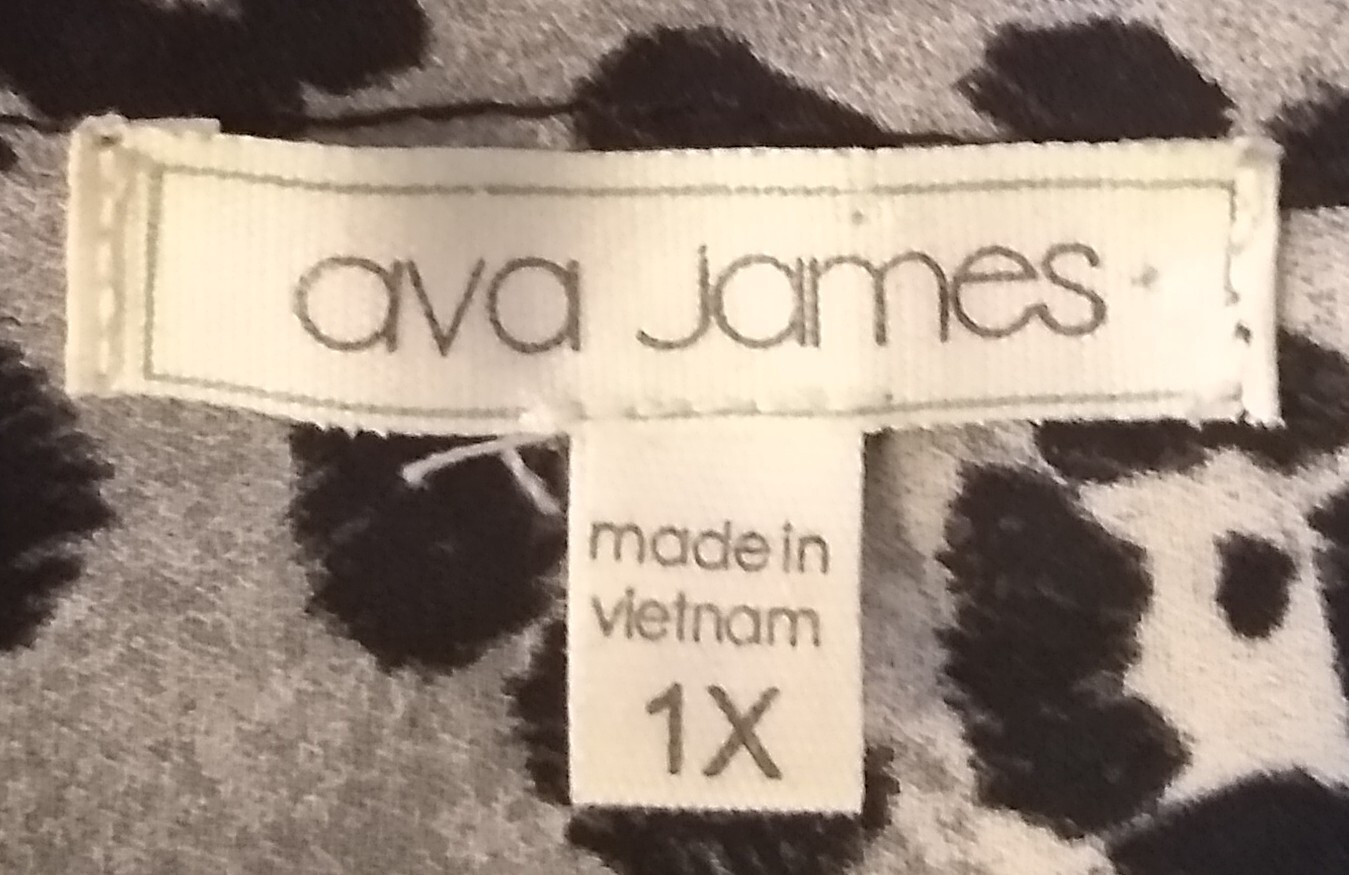 Beautiful Ava James Blouse Sz 1X - image 6