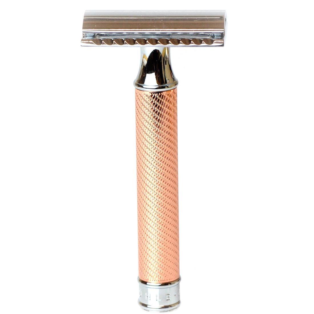 Rasoio di sicurezza a pettine chiuso safety razor Muhle  close R 89 RG acciaio