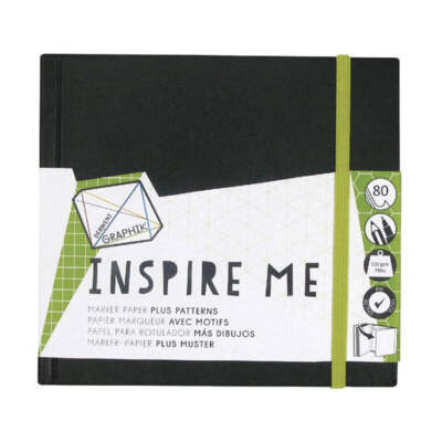 Derwent Small Graphik inspire Me 80pg Small Professional Quality Perfect Gift