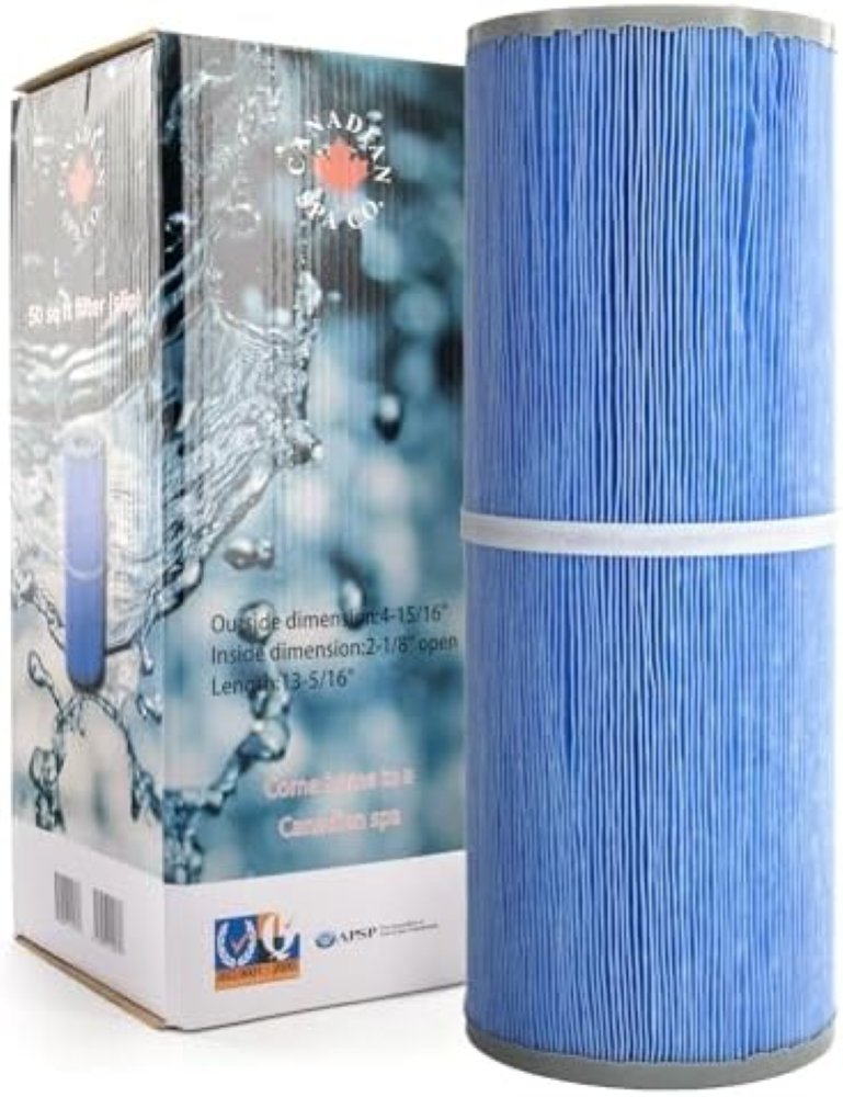 Canadian Spa CO. Filtro Aperto, Dimensione Filtro: 336 x 127 x 55 mm, Filtro Hot