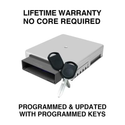 Engine Computer Programmed with Keys 2001 Ford Taurus 1F1F-12A650-DF LUA5 3.0L