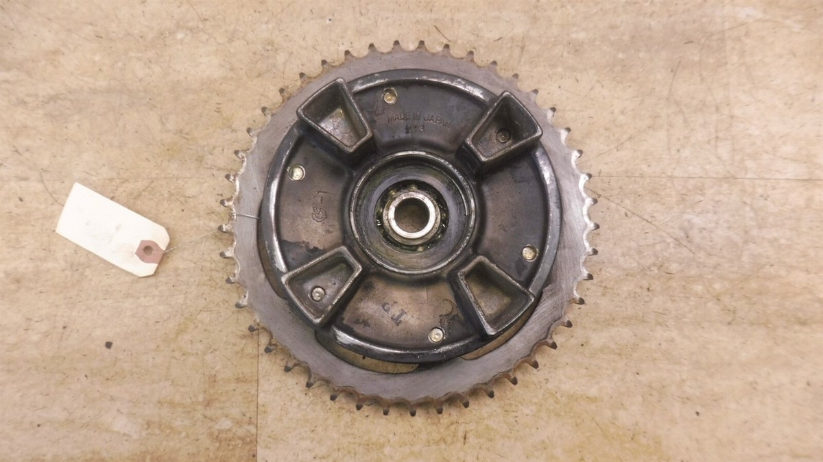 1990 Kawasaki Ninja ZX600 K392-1) rear wheel sprocket and
