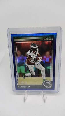 2024 Score Football - A.J. Brown - Artist's Proof BLUE - 15/35 - #228 - Eagles