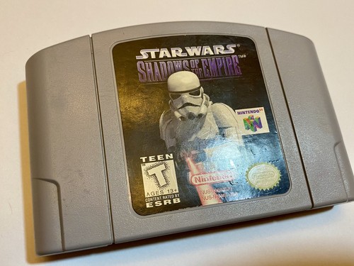 Star Wars Shadows of the Empire N64 Vintage Nintendo 64, 1996 Authentic Tested