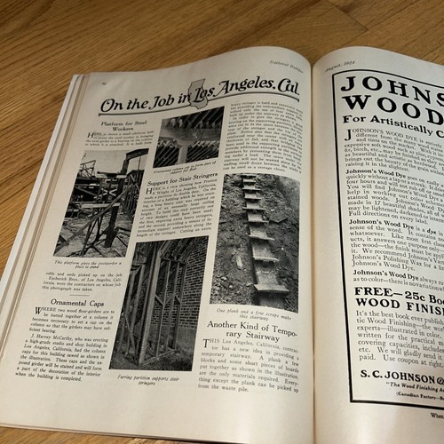 Aug 1924 NATIONAL BUILDER MAGAZINE Des Moines / Yonkers / Milwaukee ASBESTOS ADS - Picture 21 of 24
