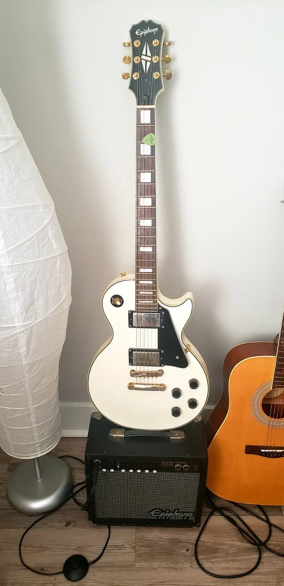 Used epiphone top les paul custom