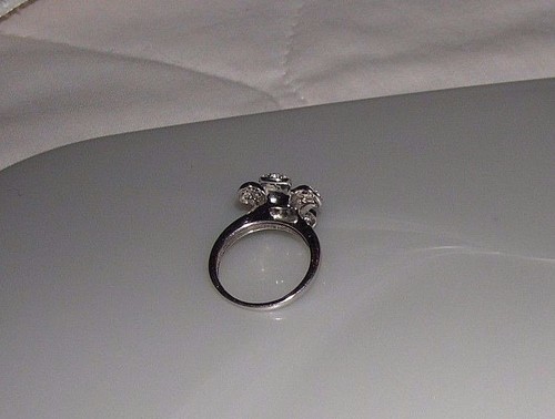 DAMEN KRISTALLE & STERLINGSILBER RINGE MODESCHMUCK GR: 7 COOLES GESCHENK - Bild 5 von 12