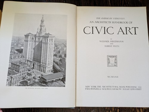 The American Vitruvius: An Architect's Handbook of Civic Art, 1st Edition, 1922 - Picture 4 of 7