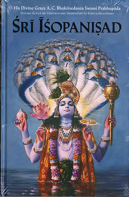 Sri Isopanisad Prabhupada Mantra Sanskrit Buch Hare Krishna Hinduismus Krsna OM