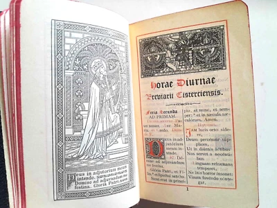 ext.rar, Diurnale Cisterciense /Leather/ (1894, Ratisbonae)  /pocket size/ - Bild 1 von 4