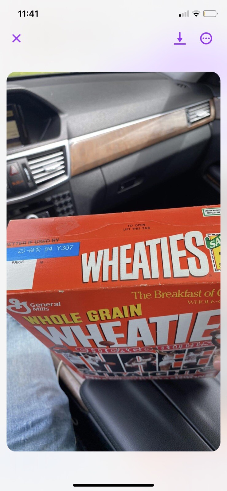wheaties cereal box eBay