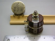 Vintage Mil-Spec 40-5097 10K 3W Wirewound Dual Ganged Potentiometer Linear 