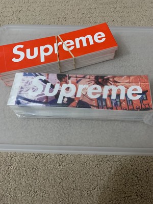 Supreme Prodigy and Red Box Logo Sticker Pack Lot x200