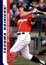 2016 Tacoma Rainiers Choice 7 Patrick Kivlehan West Nyack New York Baseball Card