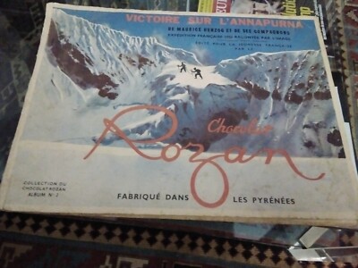 Album ROZAN SIEG ÜBER L ANNAPURNA 50er Jahre komplett Herzog