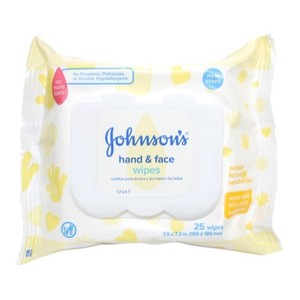 johnson baby face wipes