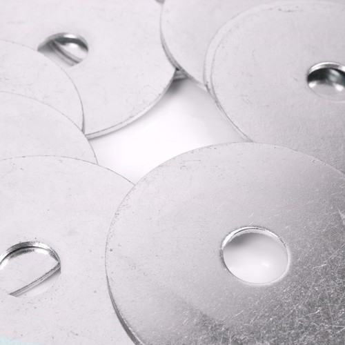 PENNY WASHERS X10 Repair Steel Large 50mm 50x Small 20mm Wide Thick Flat Plate - Picture 12 of 13