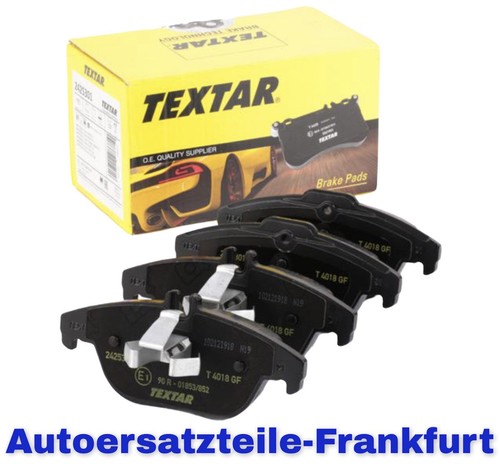 TEXTAR Bremsbeläge HINTEN MERCEDES BENZ C W204 E-KLASSE Coupe (C207) GLK X204 - 第 1/8 張圖片