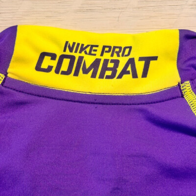 Nike Pro Combat Dri-FIT セットアップXL 紫/黄 Nike Pro Combat Dri-FIT セットアップXL 紫/黄