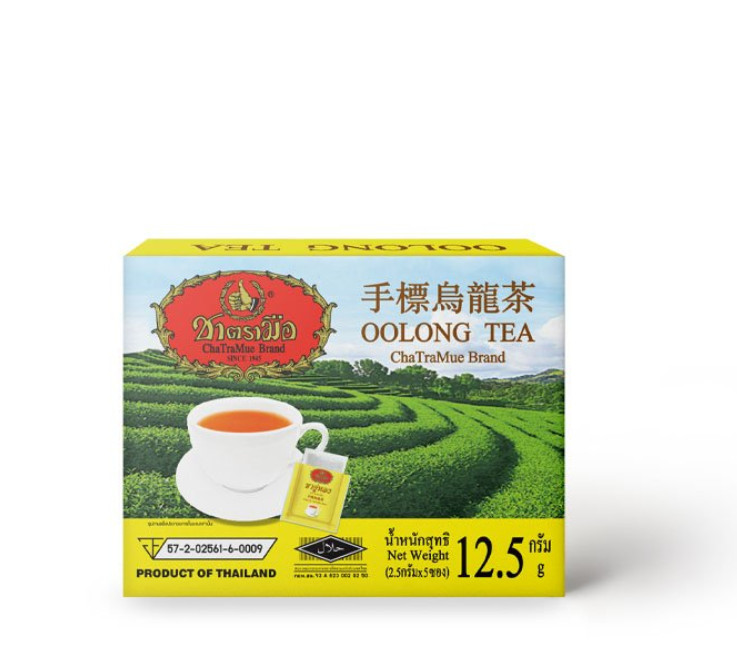 Cha Tra Mue Oolong Teebeutel verpackt in kleiner Box