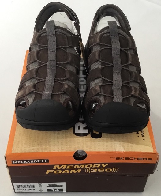 skechers men's selmo fisherman sandal