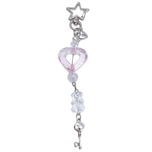 Bow Shapes Phone Chain Detachable Beads Phone Lanyard Ornament Wrist Straps - 第 9/15 張圖片
