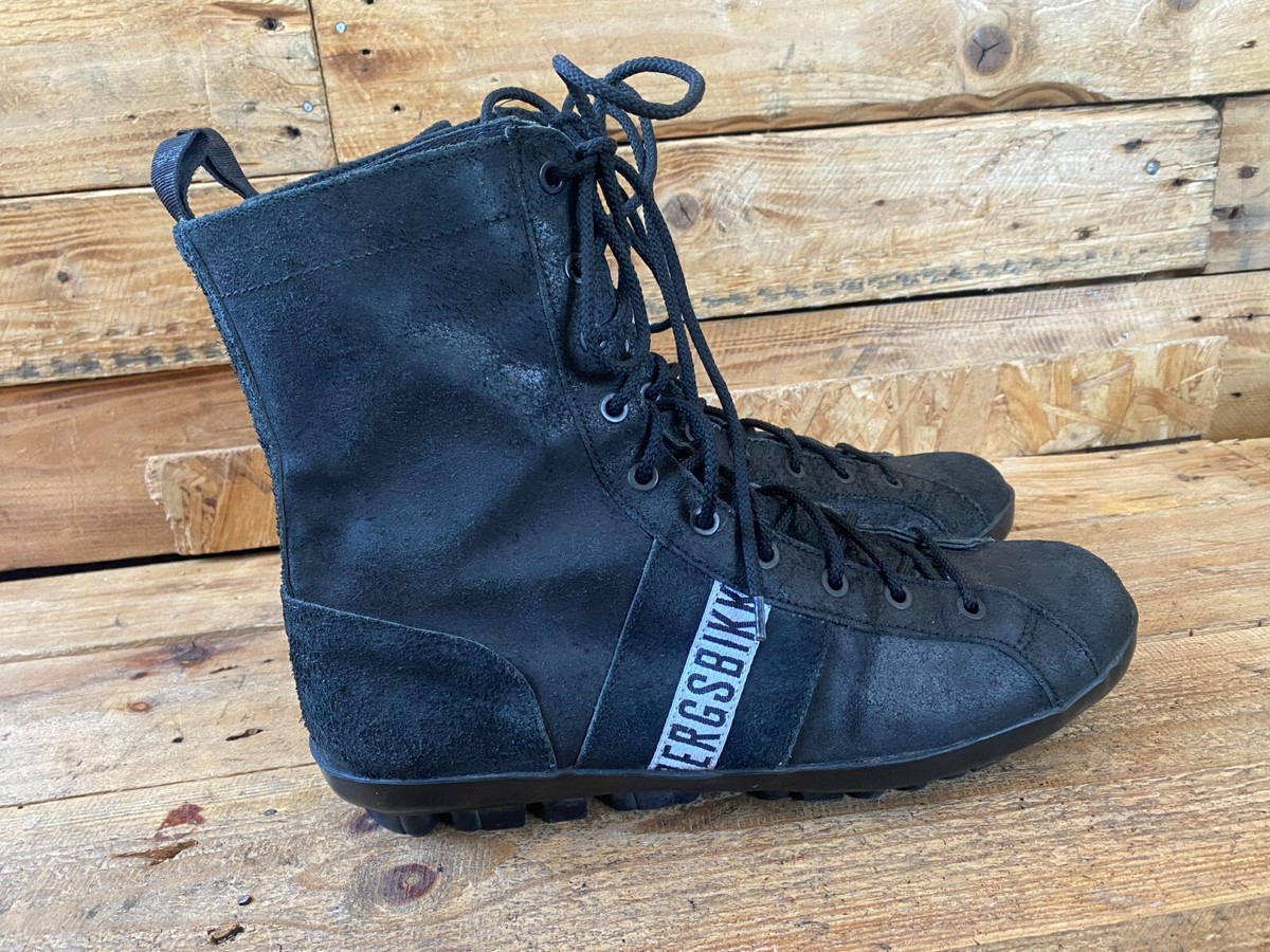 Vintage Dirk bikkembergs archives black suede trainers boots sz 41