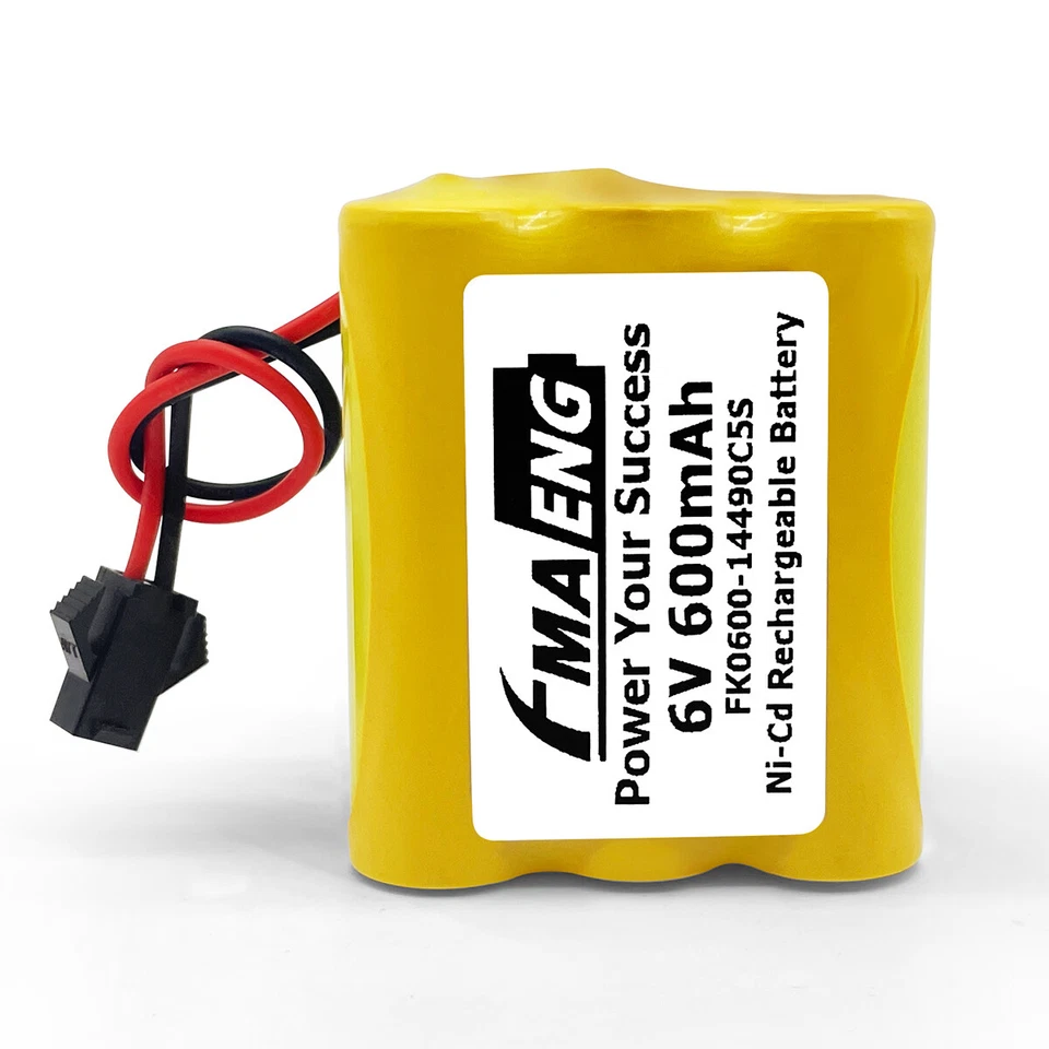 FMA 6V 600mAh AA Battery for Model toy 80 Led Solar Bulbs Light Power - Image 2 of 4