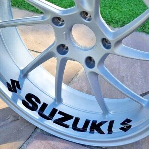 SUZUKI WHEEL stickers FOR Suzuki GSX-R 600 750 1000 gsxr hyabusa track BIKE RACE - Afbeelding 1 van 6