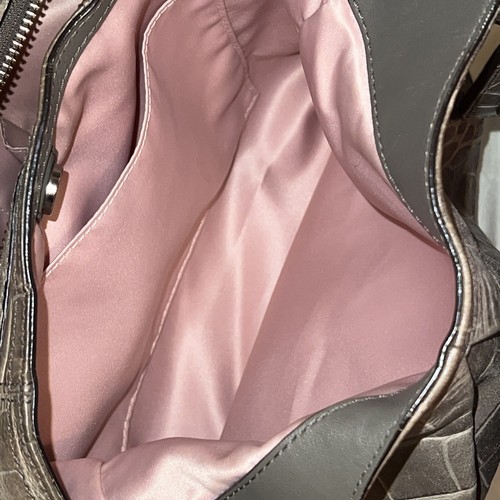 Entrupy authentifiziert Coach grau Leder Doppelgriffe Hobo Schulter Handtasche - Bild 9 von 9