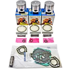 NEW 65.50mm .50mm OVER WSM TOP END REBUILD KIT 1992-1995 POLARIS 650 SL PWC