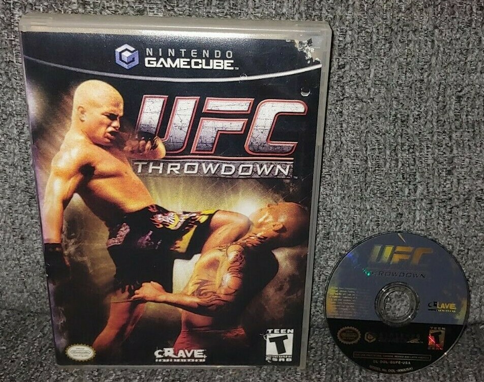 ニンテンドーゲームキューブ - GC★UFC THROWDOWN 海外版 北米版★箱付・説明書付・ソフト付 ニンテンドーゲームキューブ - GC☆UFC THROWDOWN 海外版 北米版