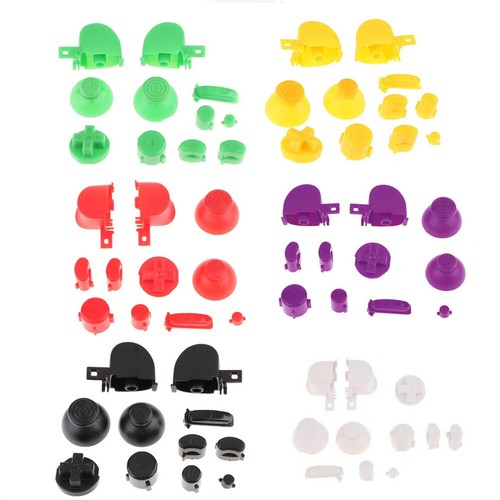11Pcs/Set L/R ABXY Z Keypads Buttons Spare Parts For GameCube Controller NGC - Picture 12 of 20