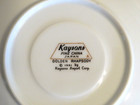 Vintage 1961 Kaysons Fine China Golden Rhapsody w/Gold Trim Saucer — photo 4