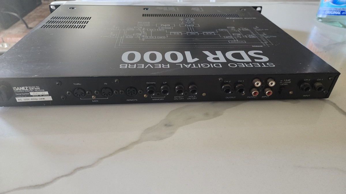 IBANEZ SDR 1000+ デジタルリバーブ 音響機器 Ibanez SDR 1000 Stereo Digital Reverb *Serviced* - Classic