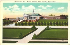 Public Schools, John Handley Foundation, Winchester, Virginia Postcard