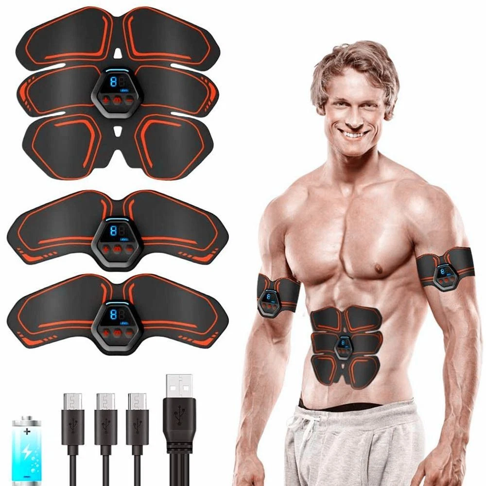 EMS Wireless ABS Stimulator Muscle Toner Training Device Smart