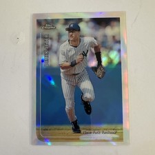 1999 Topps Chrome DEREK JETER #85 Refractor SP
