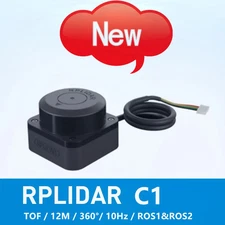 RPLIDAR C1 Lidar Sensor TOF 12m Ranging 360 ° Scanning for Positioning, Mapping